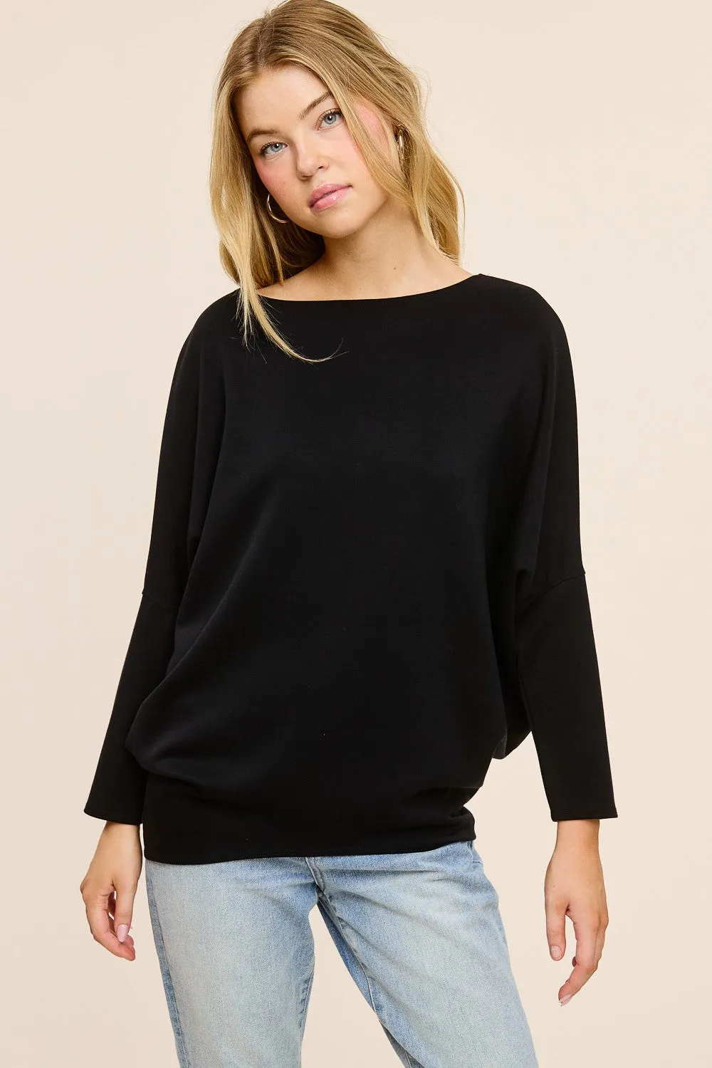 Scuba Dolman Sleeve Tops - 6 Colors!