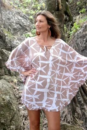 Set Free Batwing Top In Bamboo Taupe