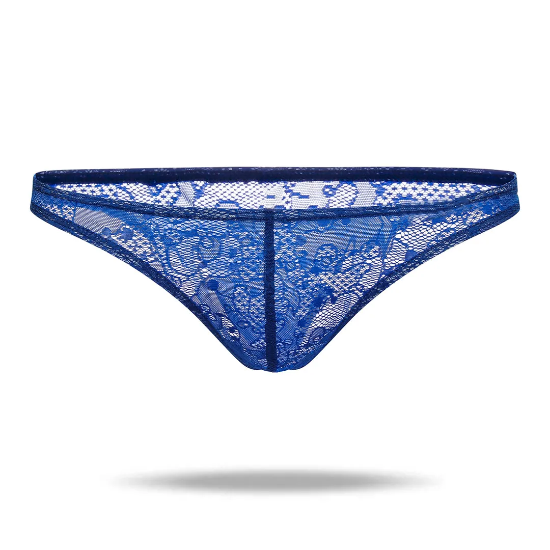 Sexy Style Low Waist Lace  Men's Brief