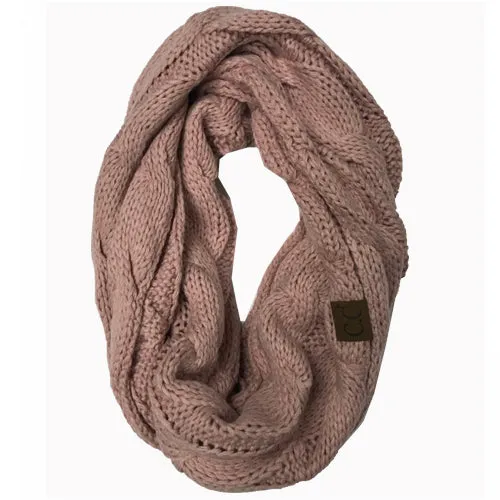 SF-800 Rose Infinity Scarf