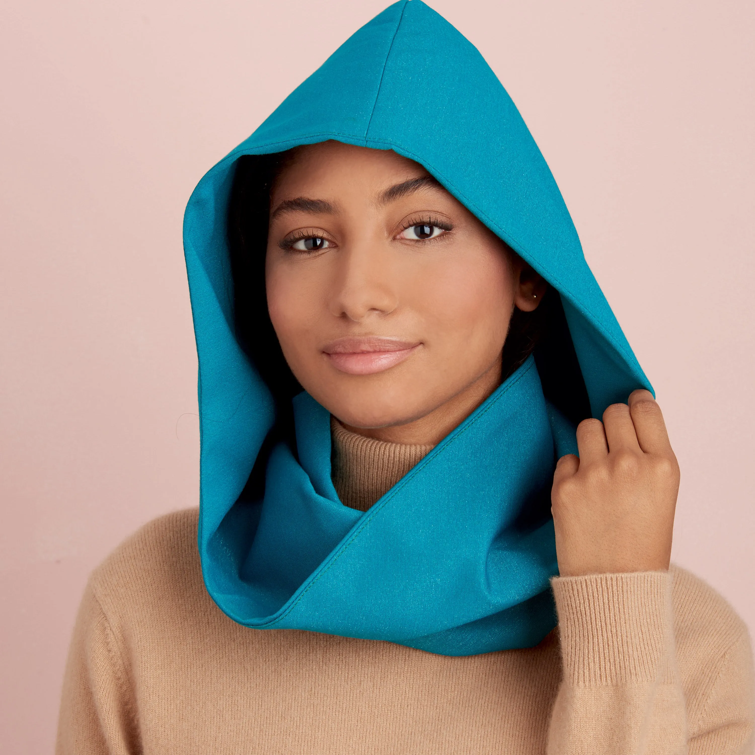 Simplicity Sewing Pattern S9368 Hat and Mask Sets, Hooded Infinity Scarf and Mask