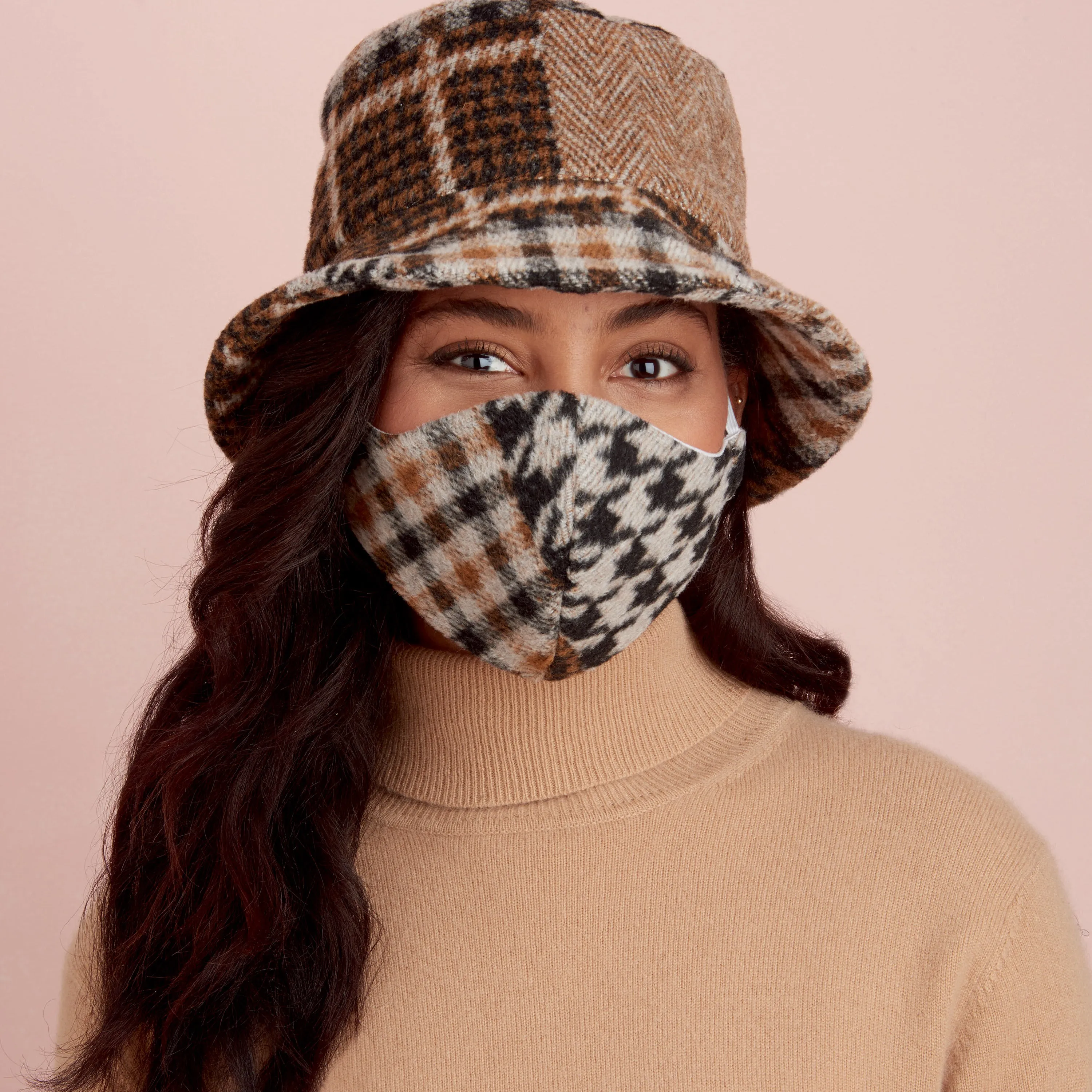 Simplicity Sewing Pattern S9368 Hat and Mask Sets, Hooded Infinity Scarf and Mask