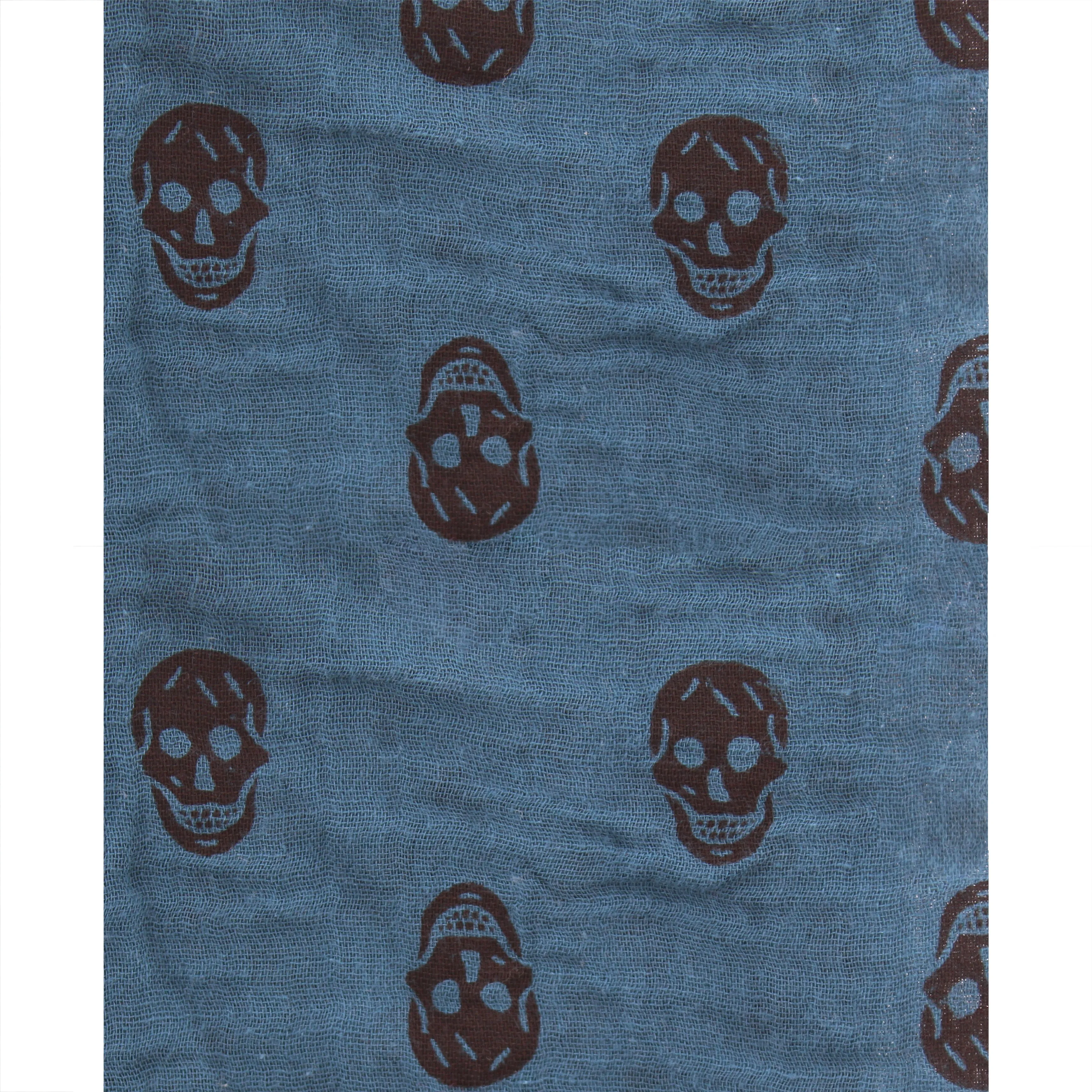 Skull & Crossbones Reversible Triangle Scarf