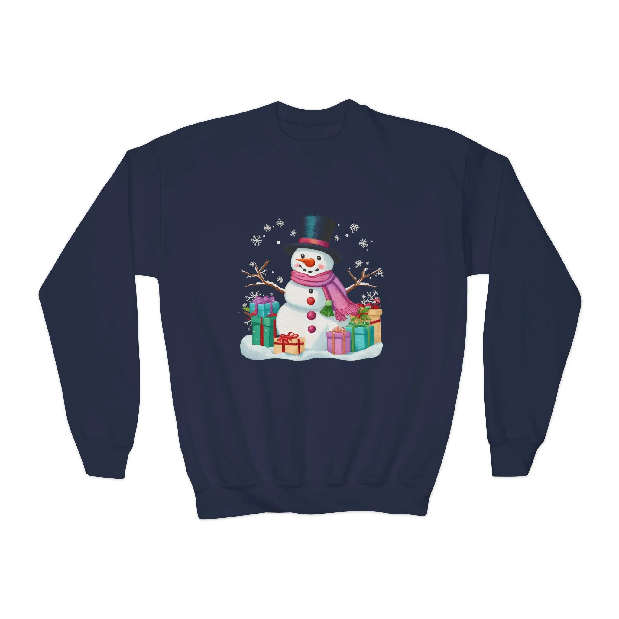 Snowman Youth Sweatshirt