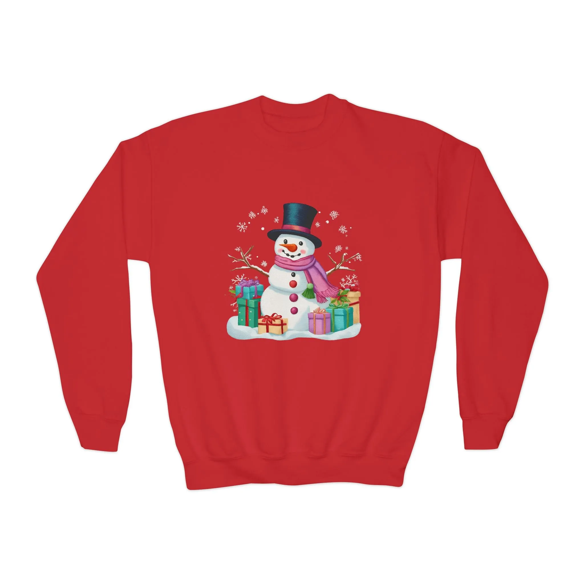 Snowman Youth Sweatshirt