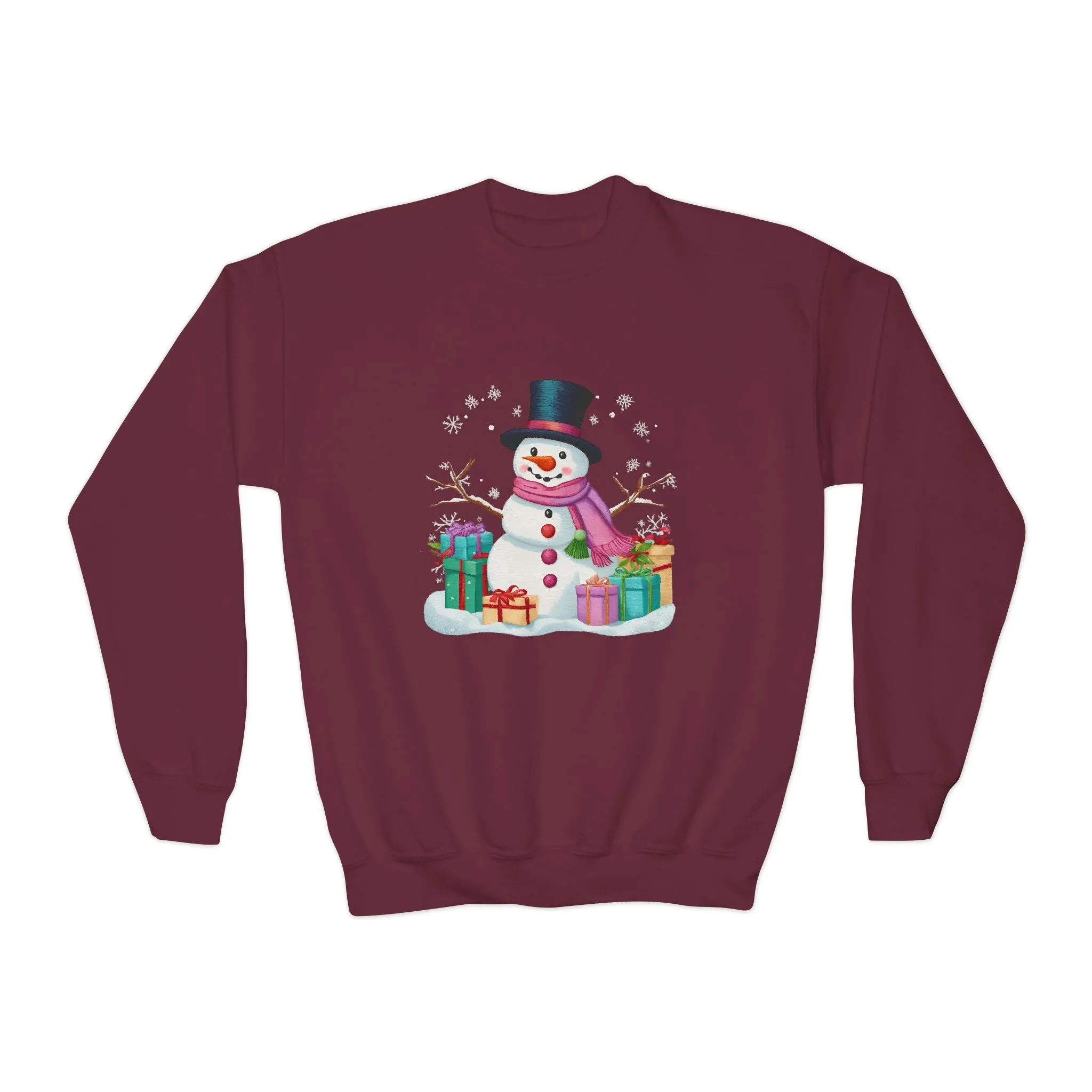 Snowman Youth Sweatshirt