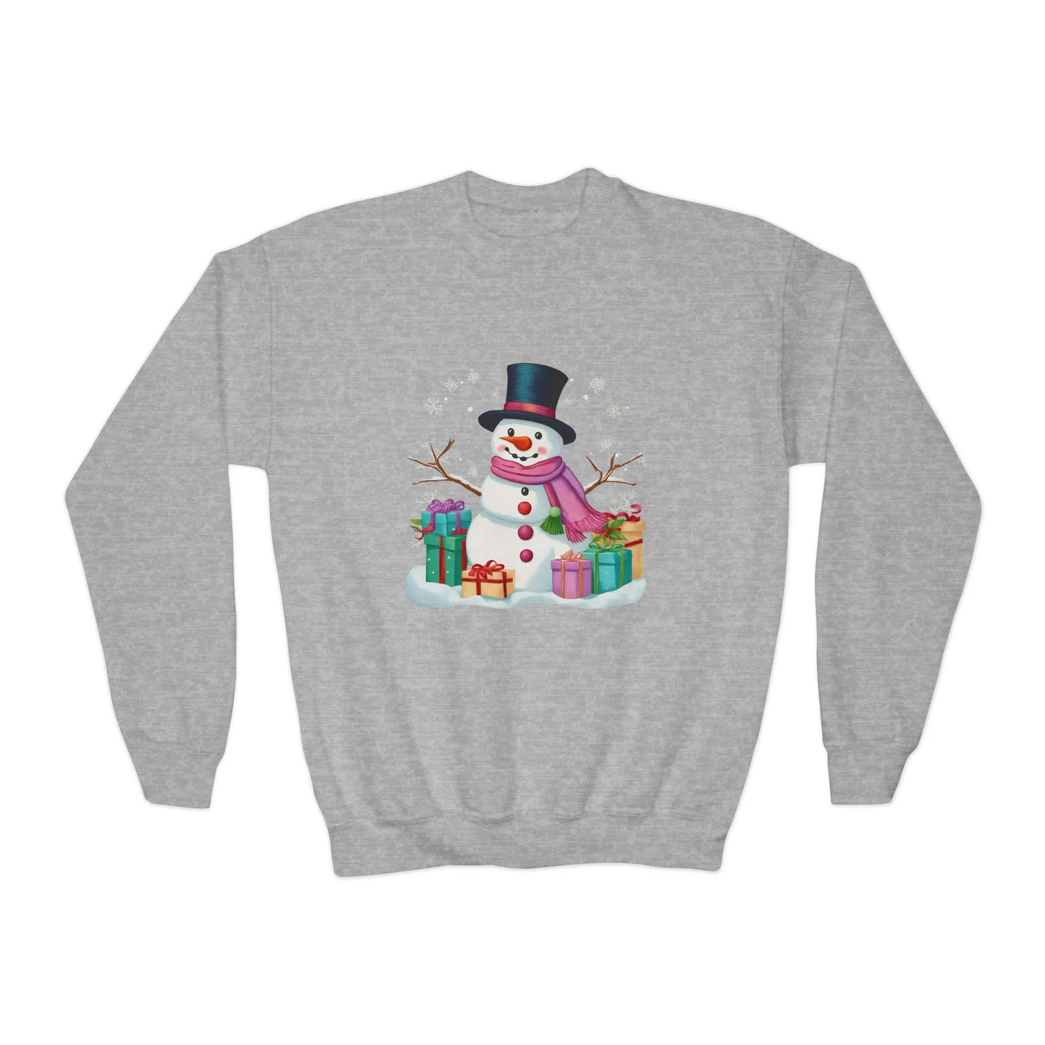 Snowman Youth Sweatshirt