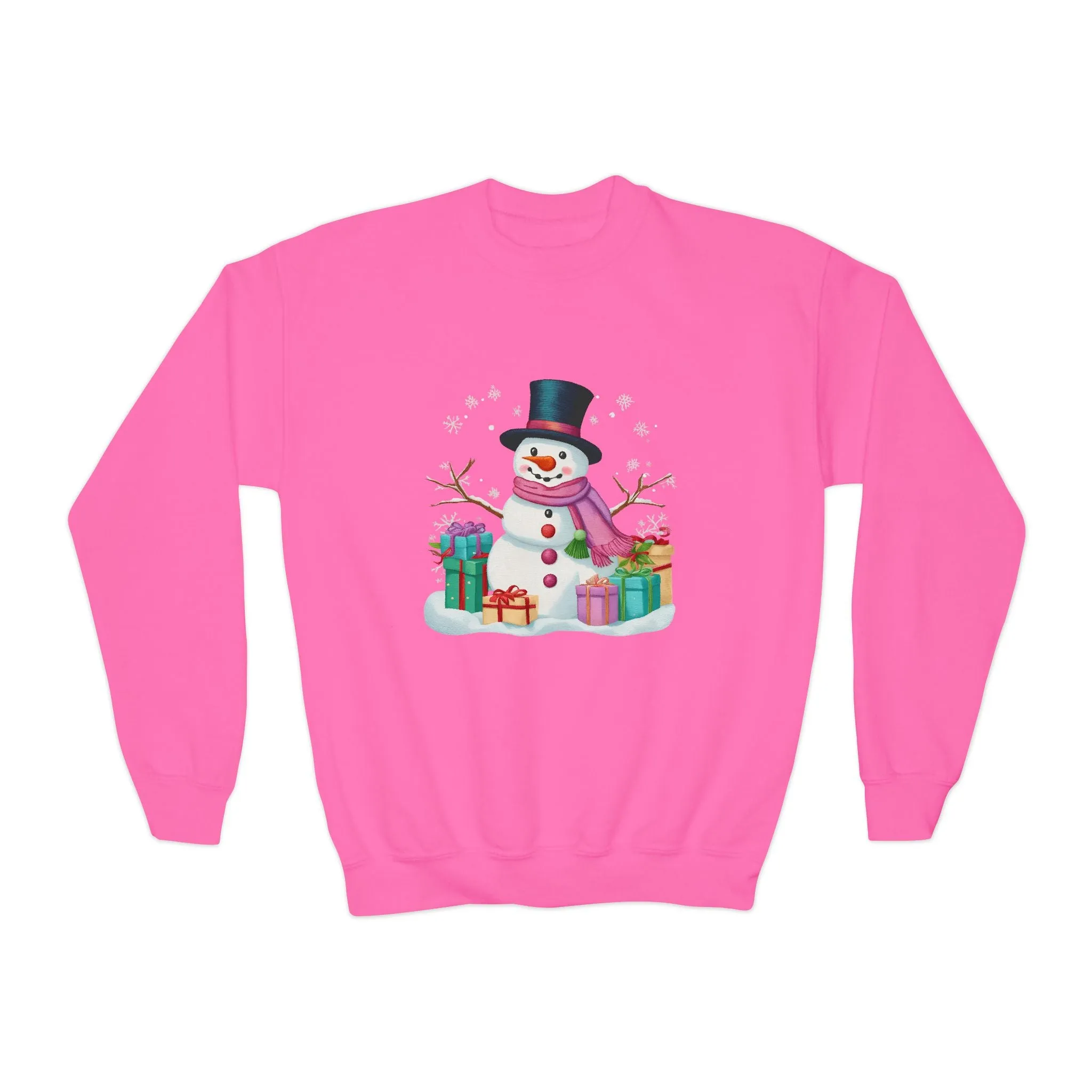 Snowman Youth Sweatshirt