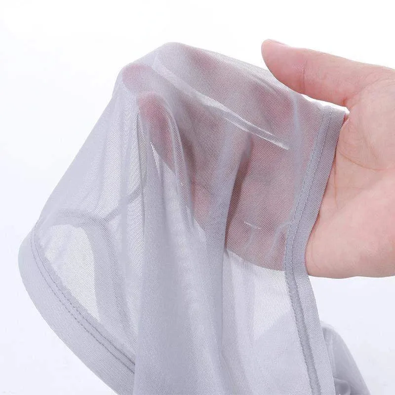 Solid Transparent Nylon Men Boxer