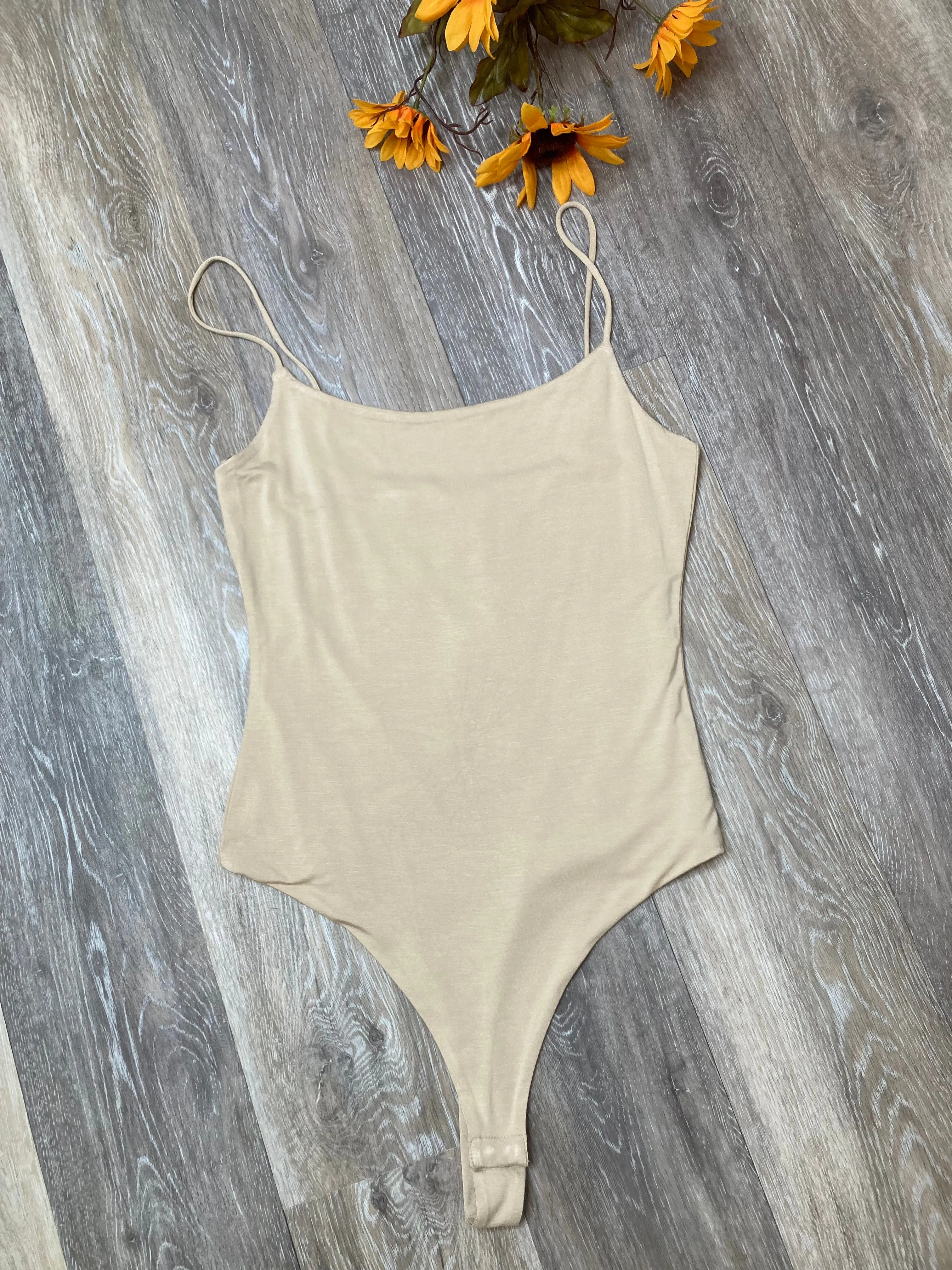 SOP Taupe Nayelle Bodysuit