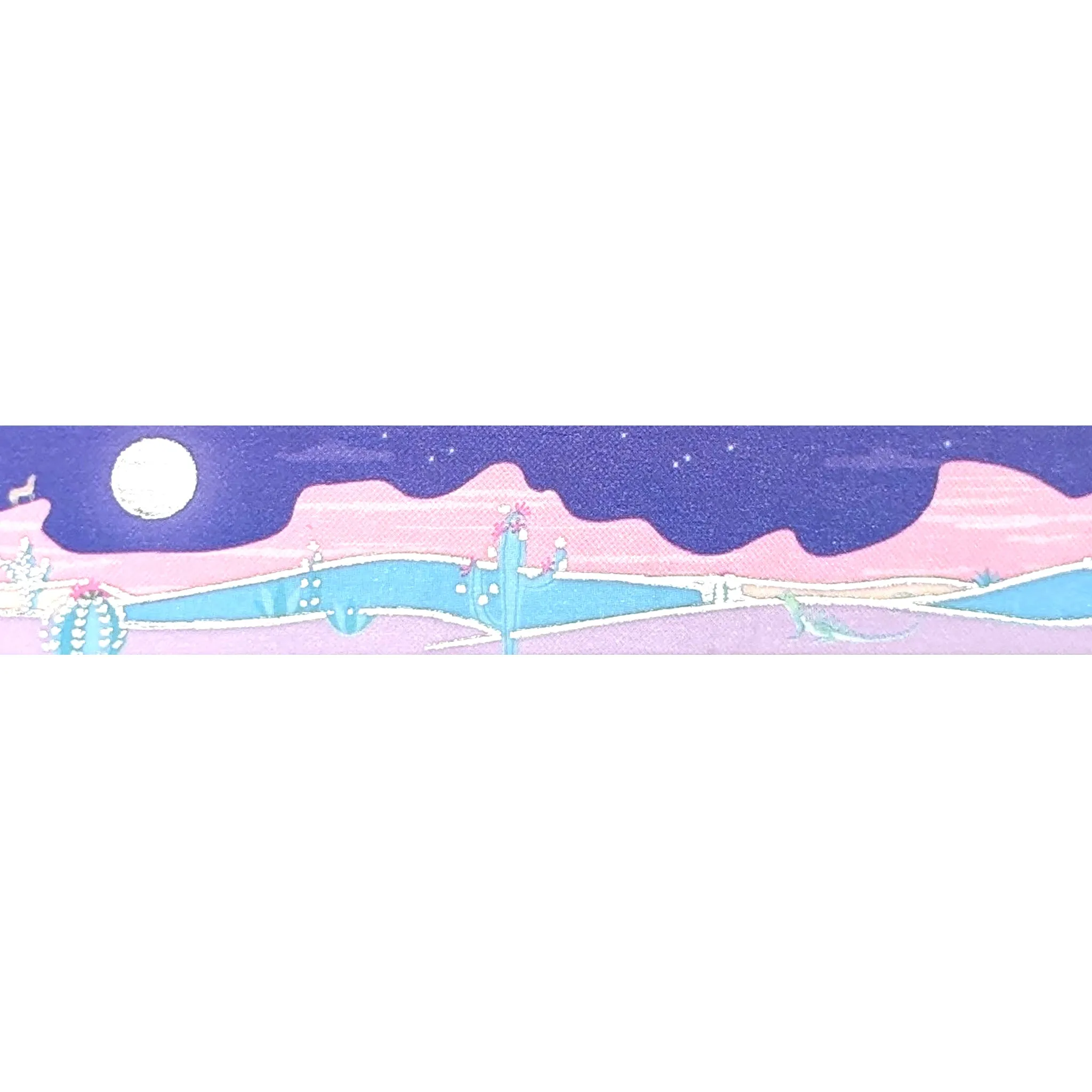 Southwest Landscape Night washi (15mm   silver foil)