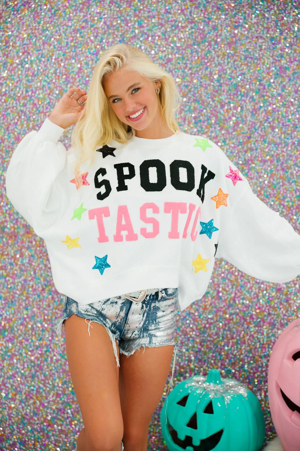 SPOOKTASTIC STAR PULLOVER