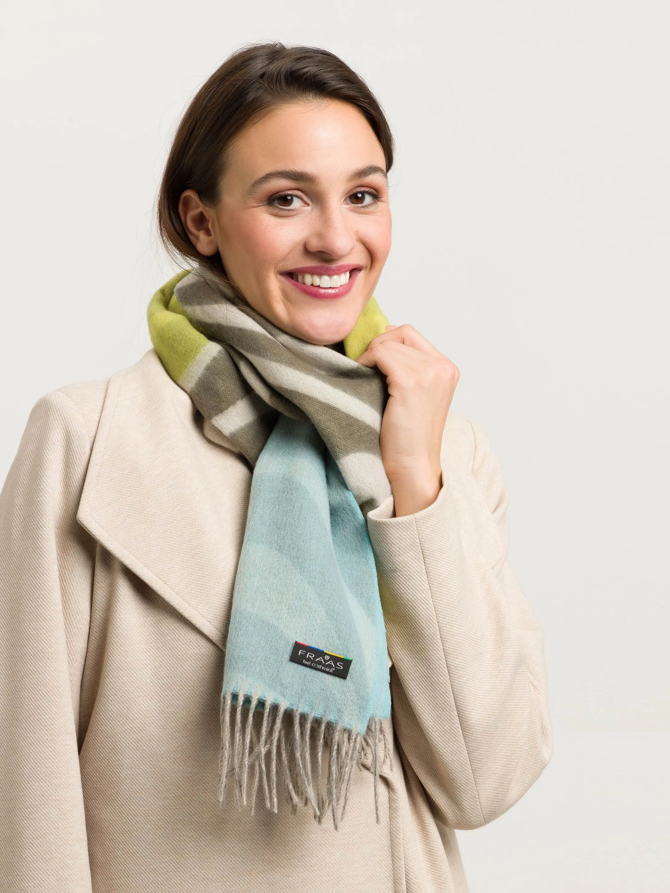 Sustainability Edition Ombre Waves Recycled Scarf