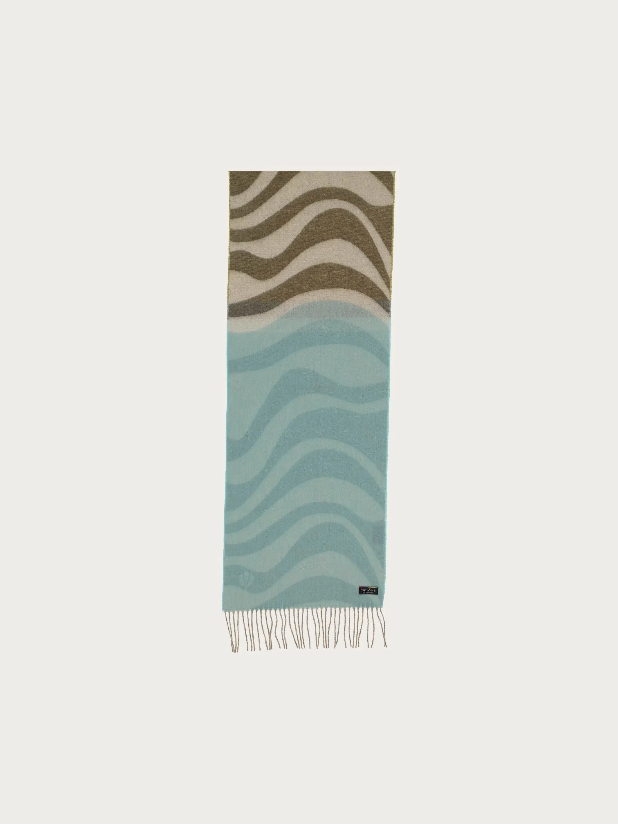 Sustainability Edition Ombre Waves Recycled Scarf