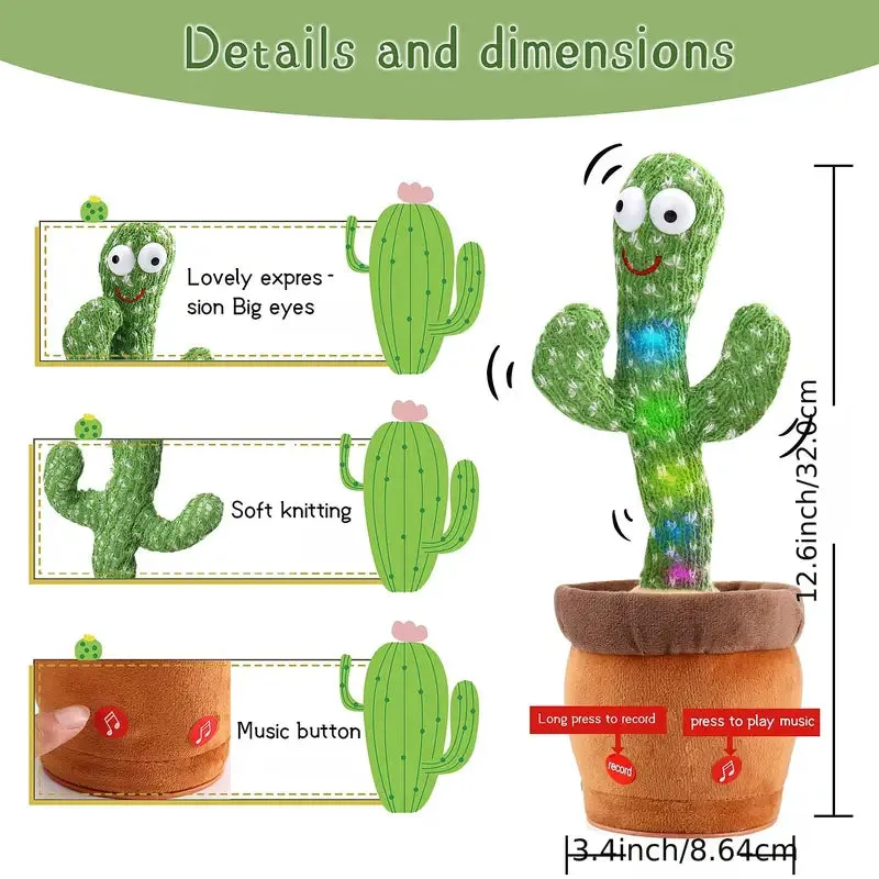 Talking Cactus Baby Toys