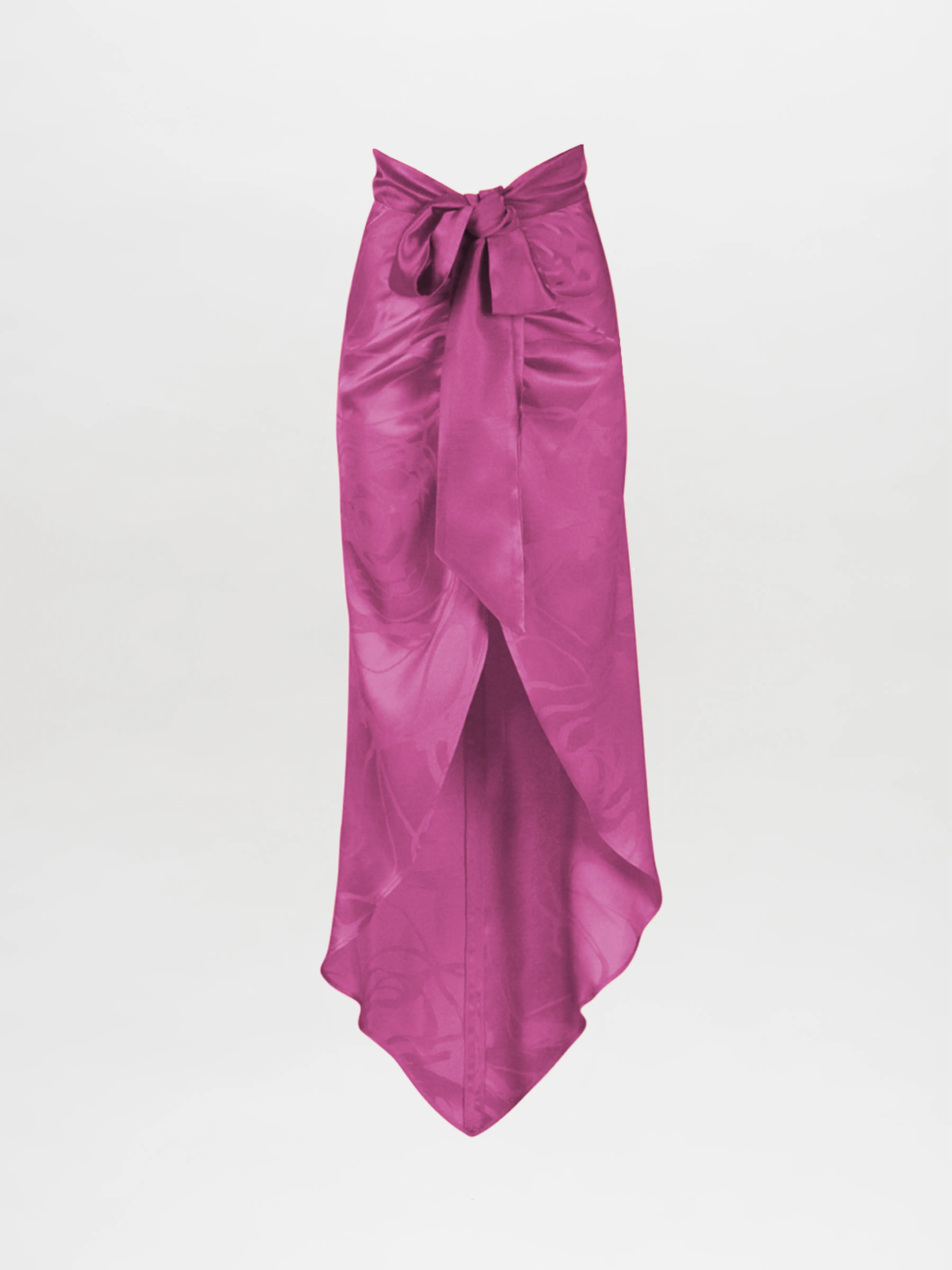 Tara Skirt Magenta Orchid Jacquard