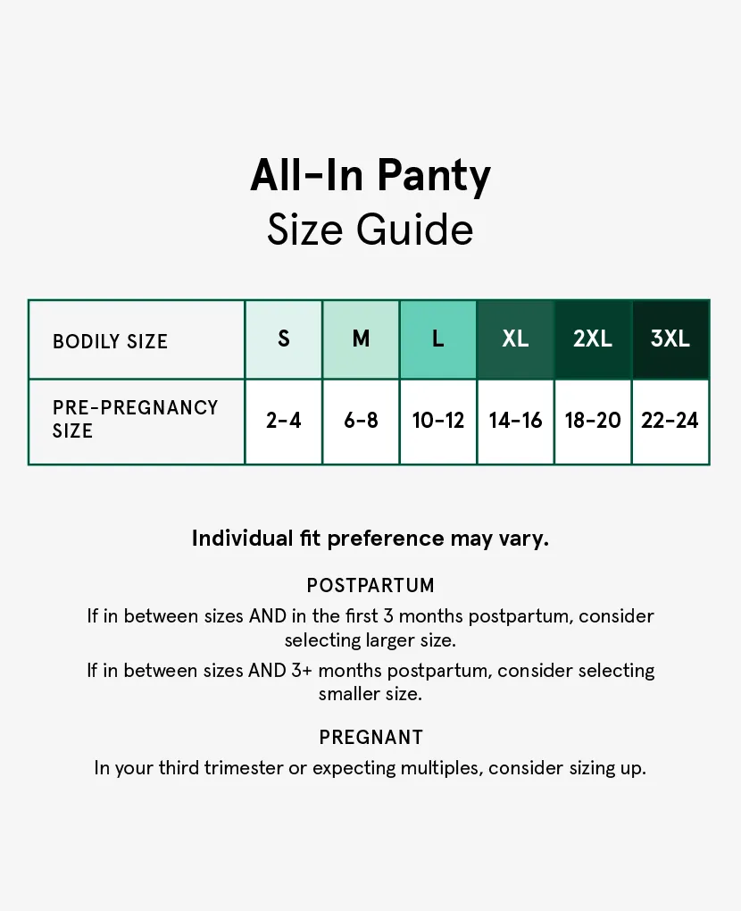 The All-In Panty: 5-Pack