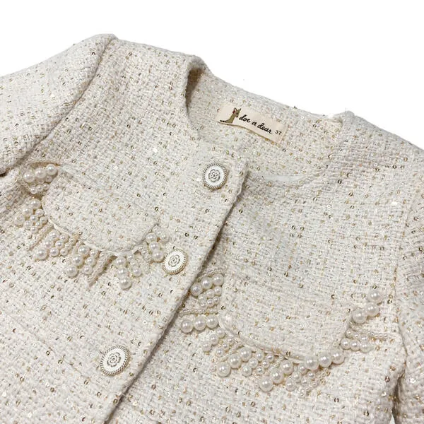 The Gracie Jacket - Ivory