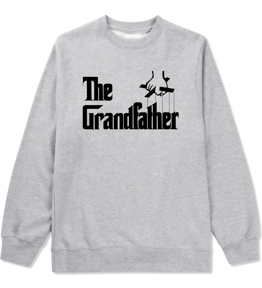 The Grandfather Funny New Grandpa Mens Crewneck Sweatshirt