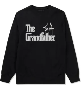 The Grandfather Funny New Grandpa Mens Crewneck Sweatshirt