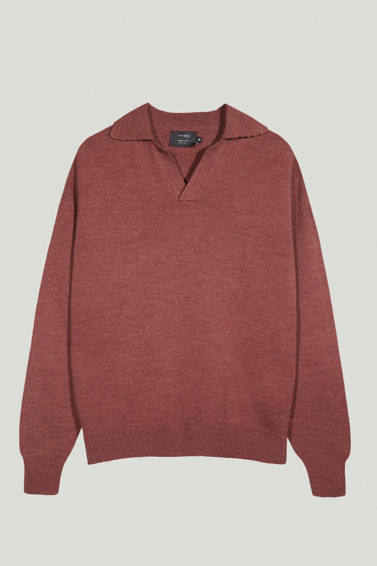 The Natural Dye Long-Sleeve Polo