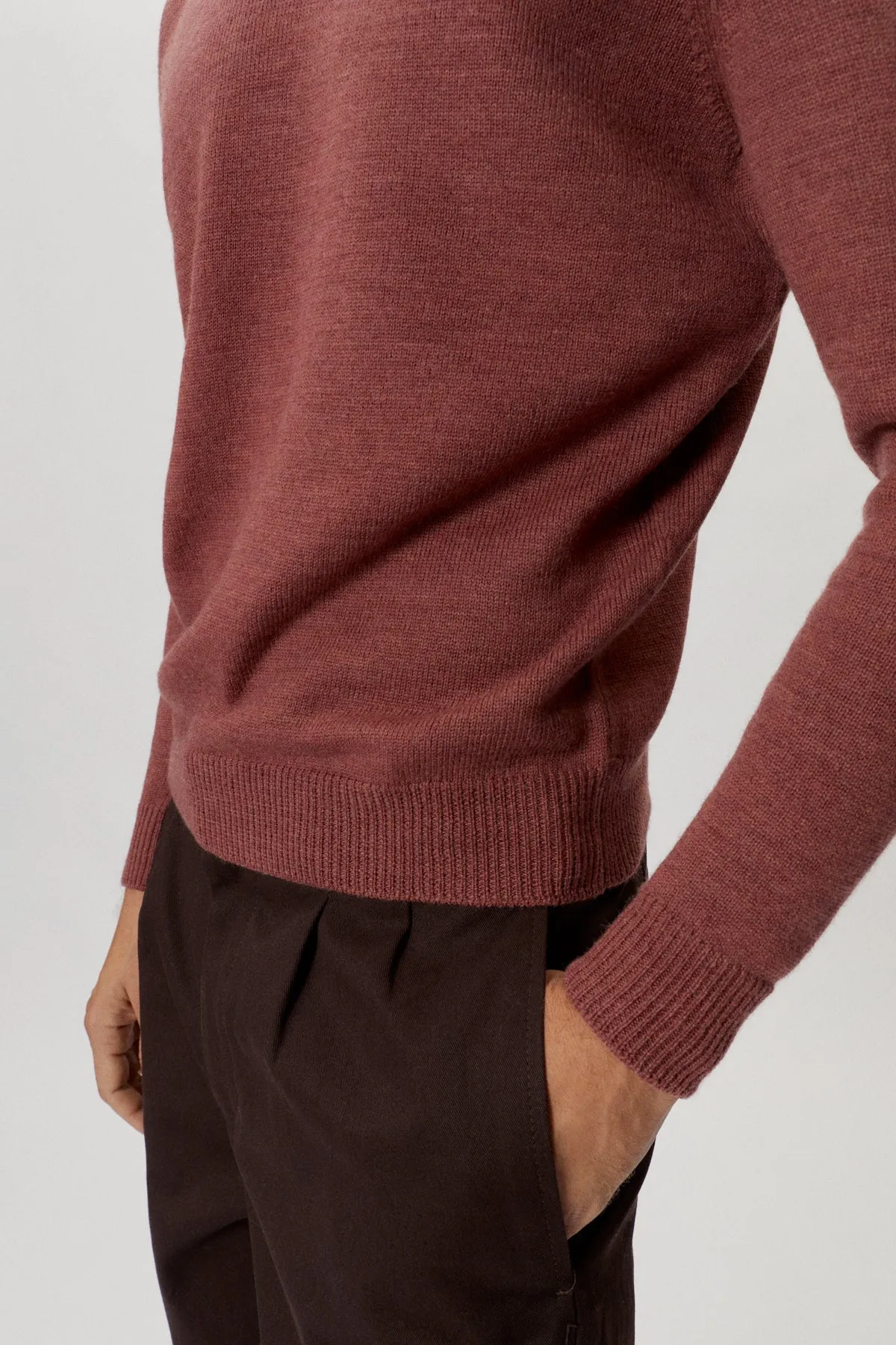 The Natural Dye Long-Sleeve Polo