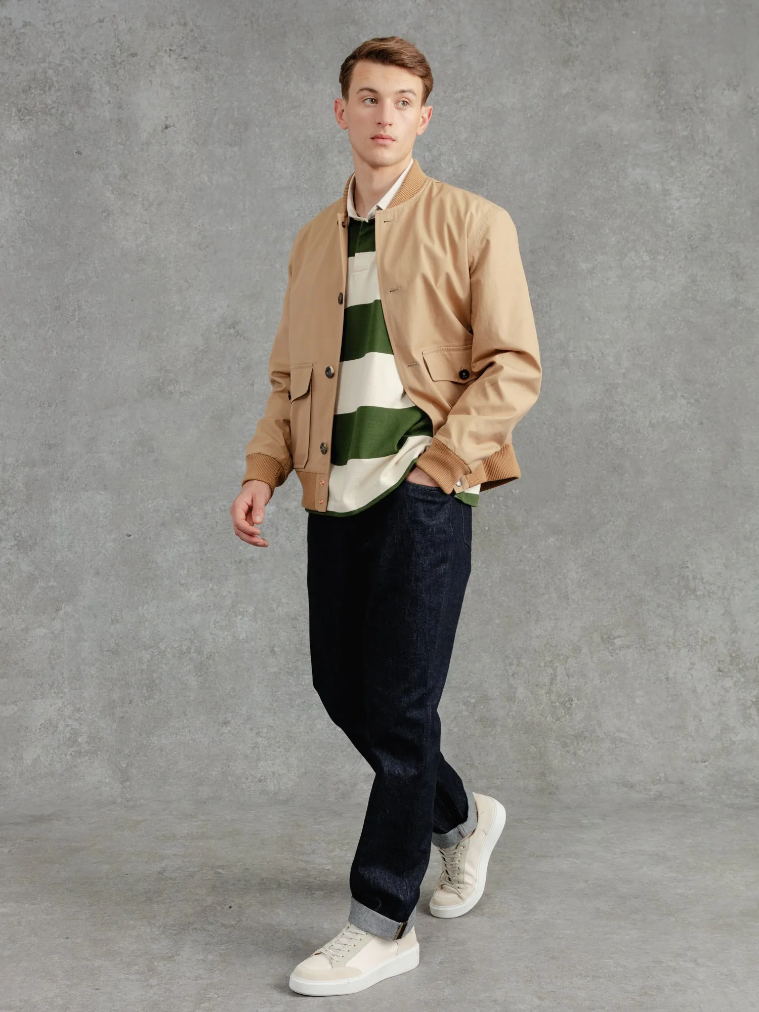 The Ventile® Bomber  - Caramel