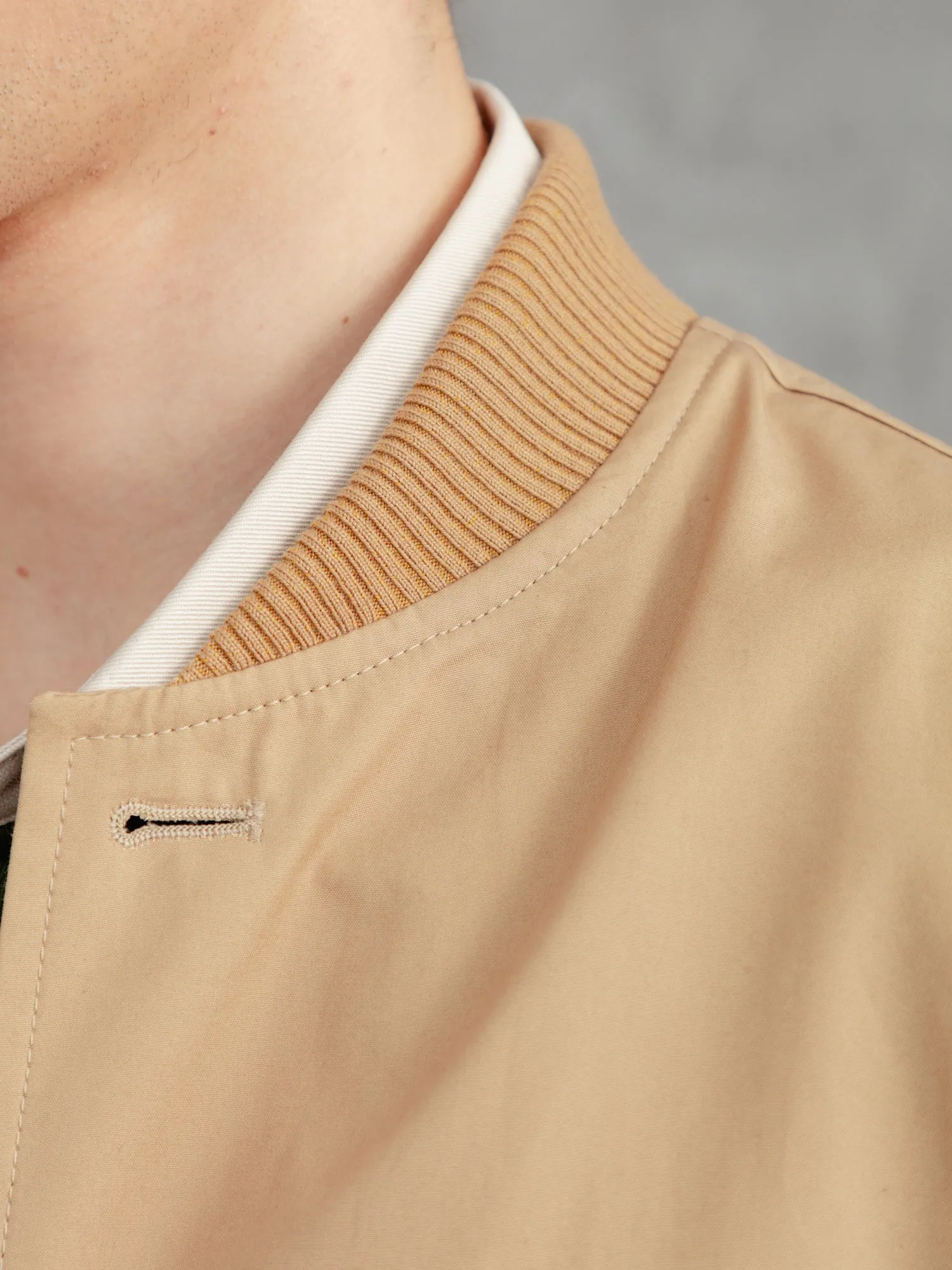 The Ventile® Bomber  - Caramel