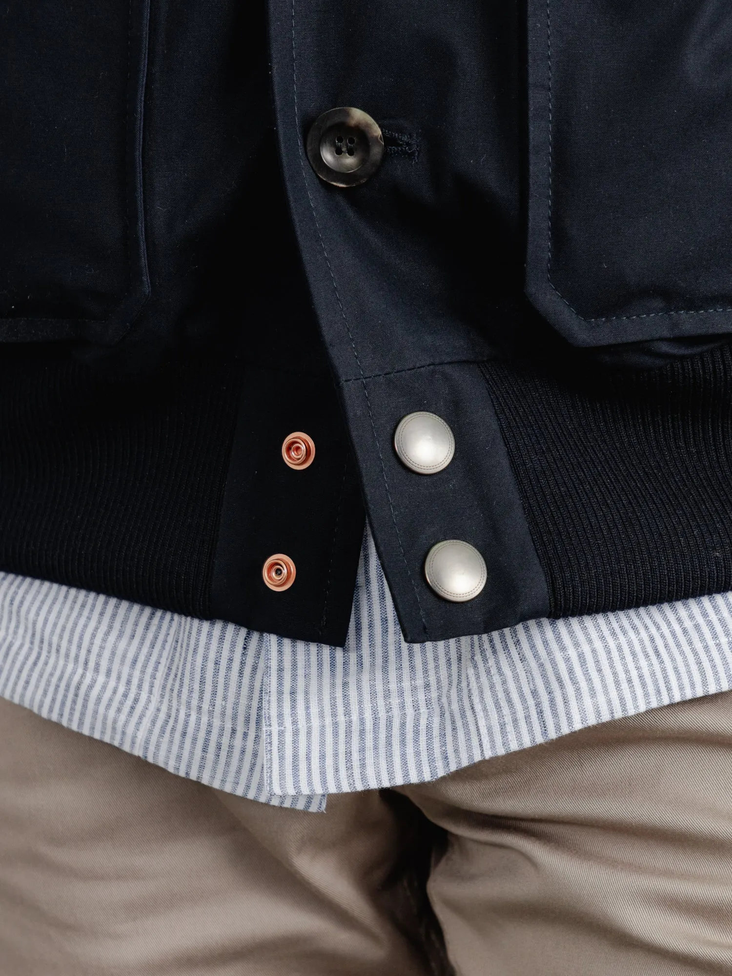 The Ventile® Bomber  - Ink