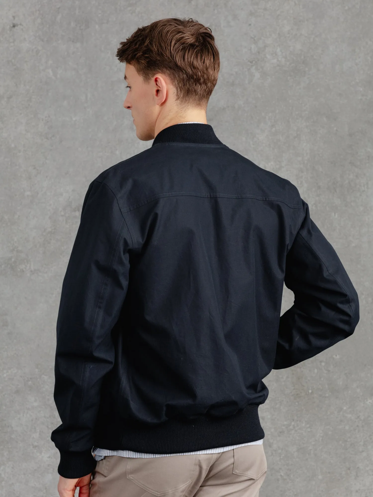 The Ventile® Bomber  - Ink