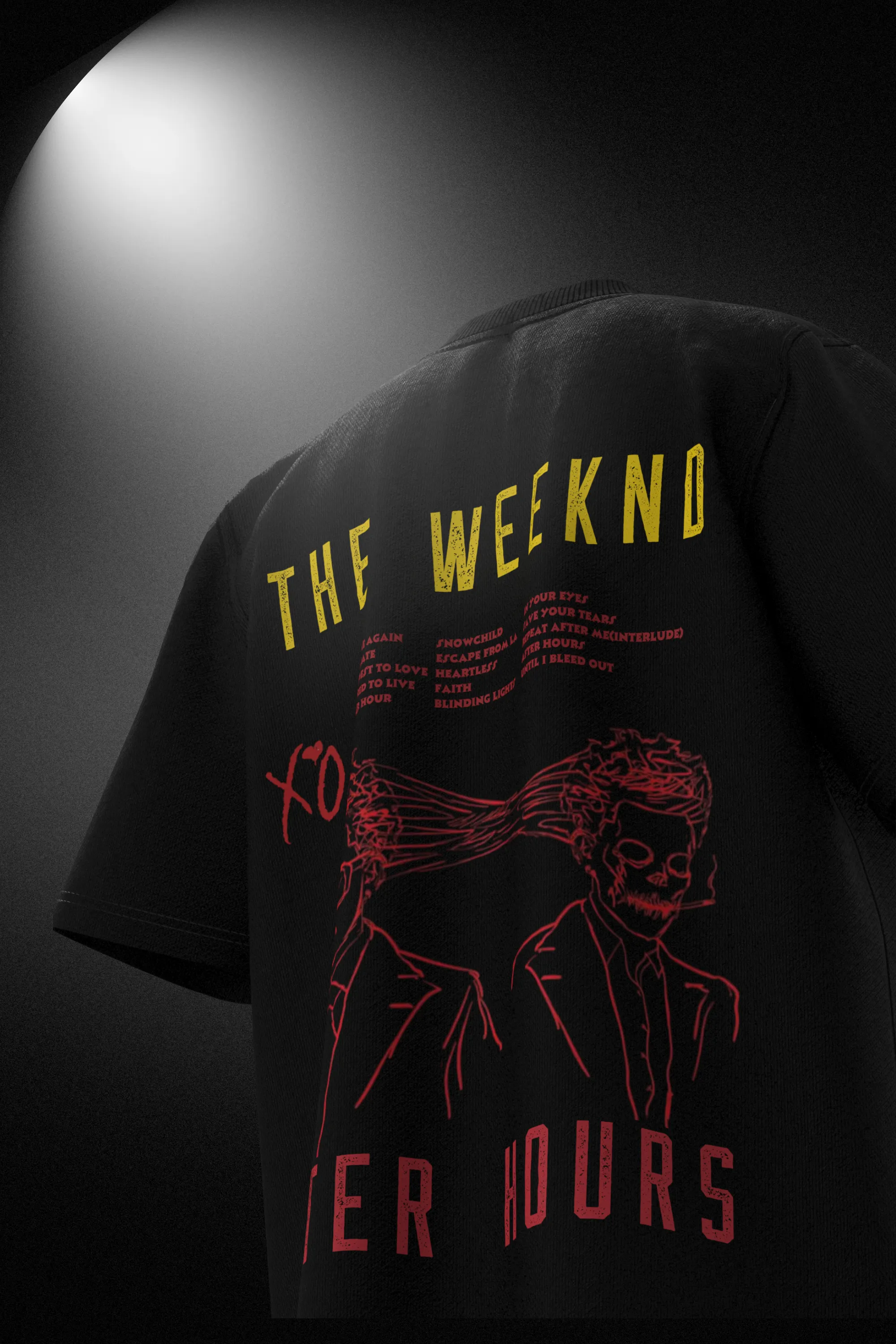 The Weeknd After hours Oversized T-shirt