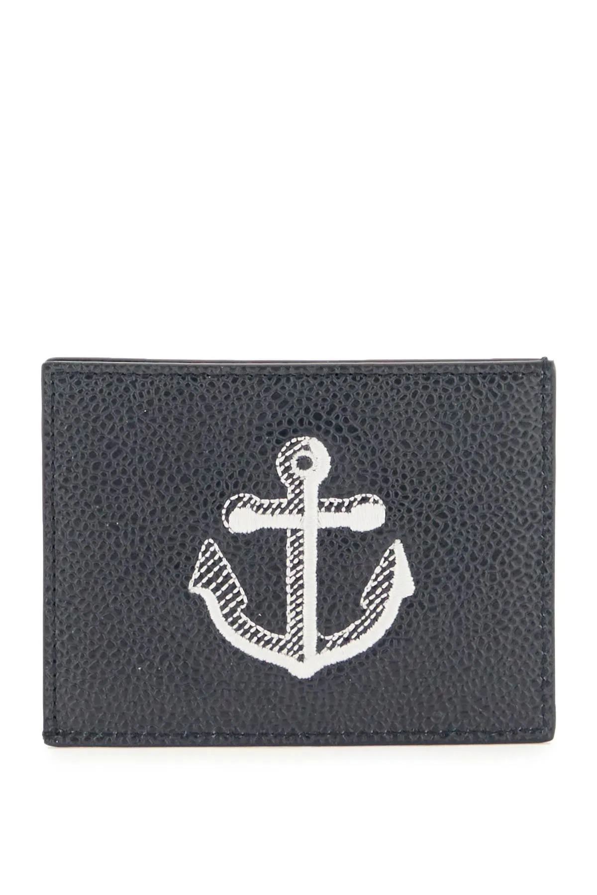 Thom browne embroidered anchor cardholder