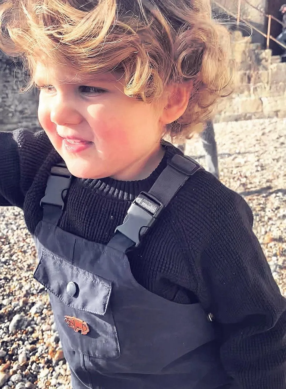 Toastie Classic Waterproof Overalls in Navy