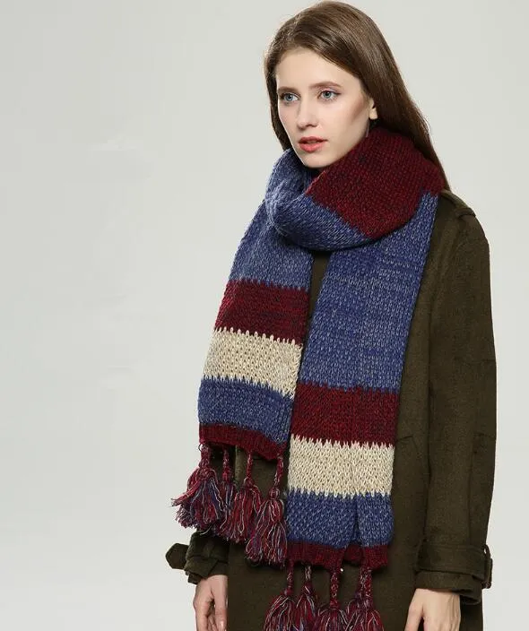 VIGROCK Stylish Patchwork Scarf for Women