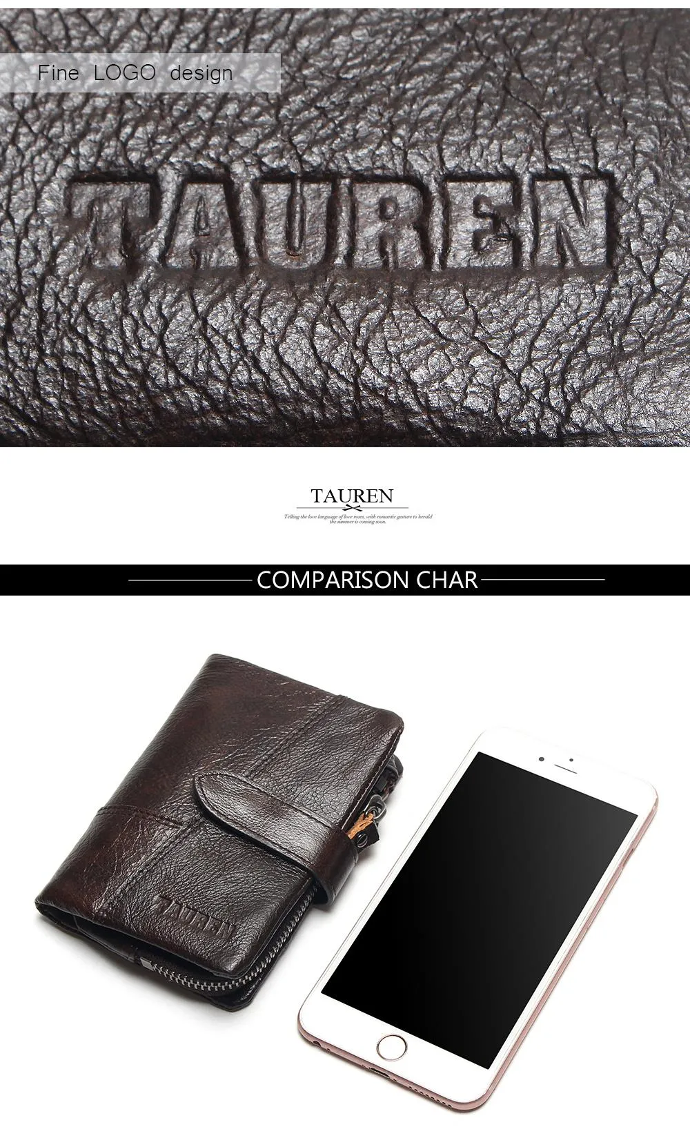 Wallet STAUREN Cowhide