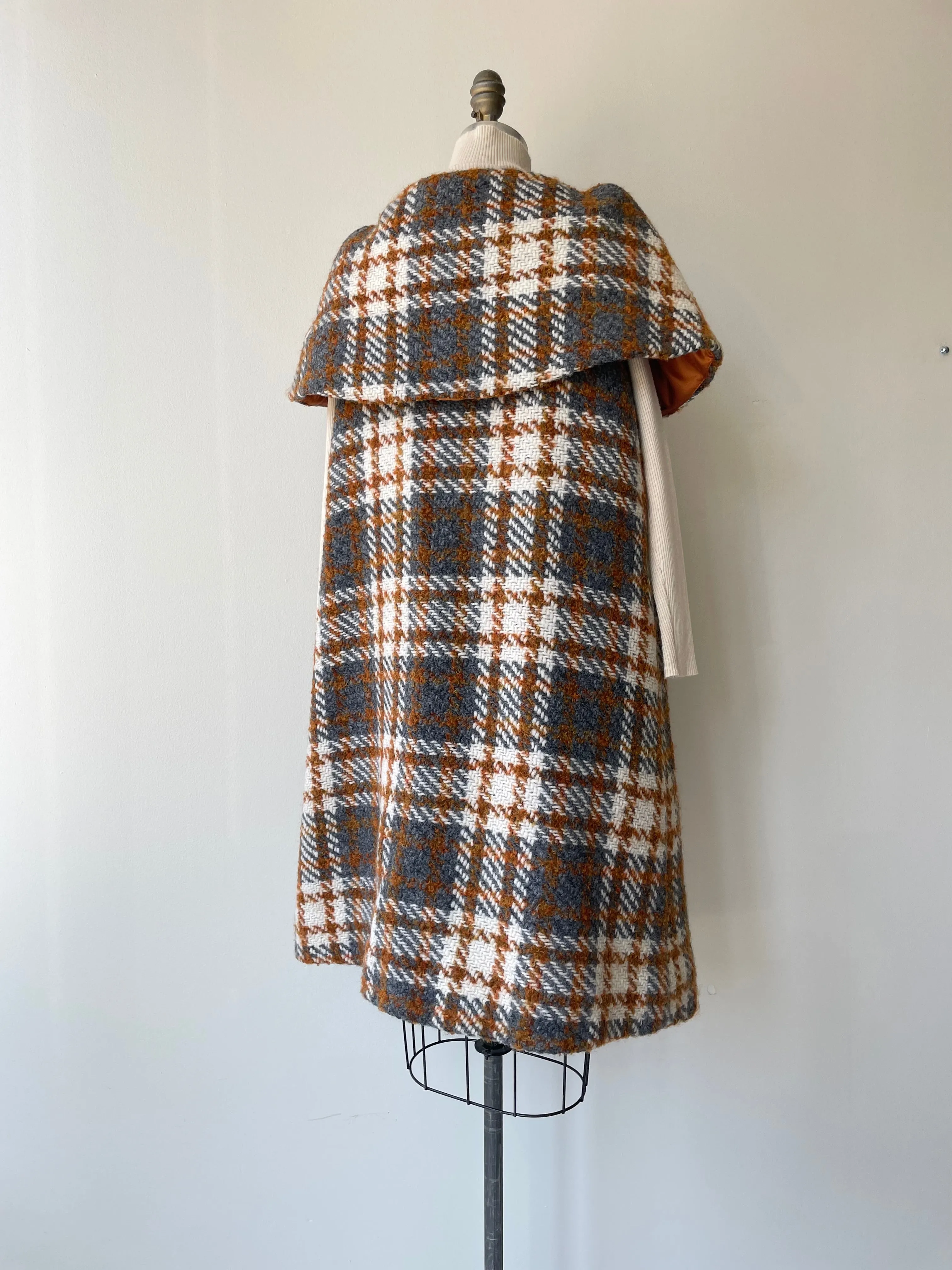 Wareham Wool Cape Coat