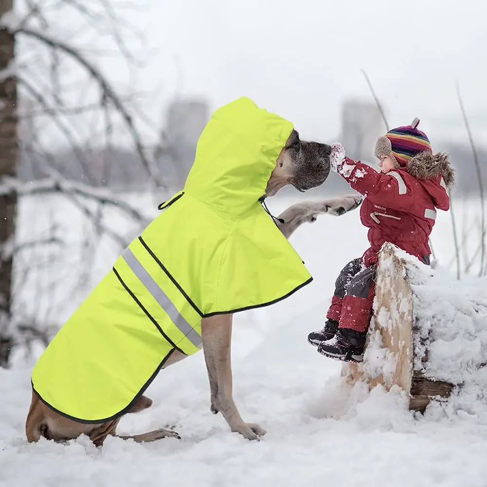 Waterproof Reflective Dog Raincoat