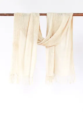 Wild Silk Scarf Sun Bleached, Medium