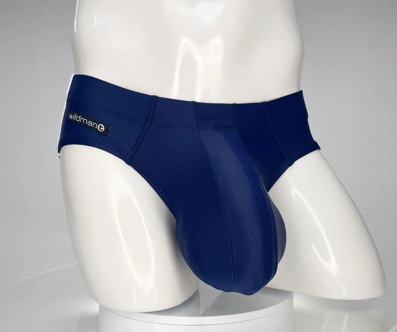 WildmanT Monster Cock Swim Brief Navy