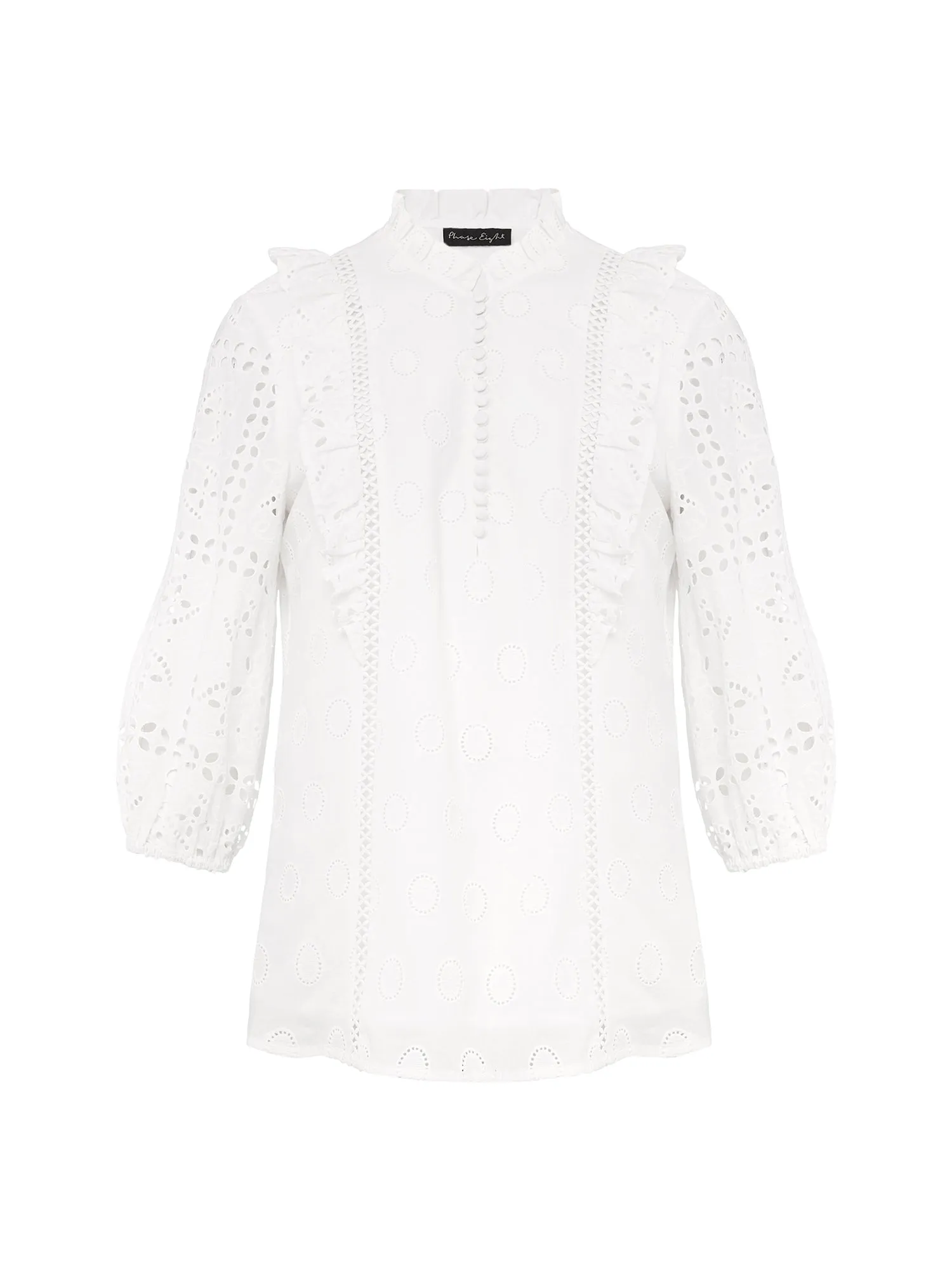 Willa Broderie Blouse