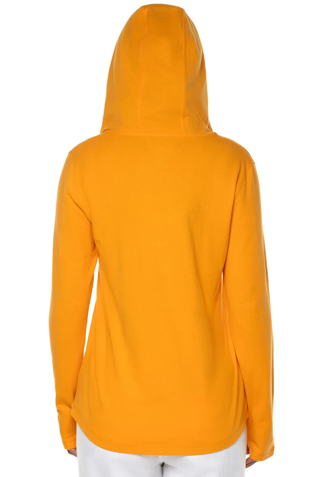 Women's Catalina Hoodie Tunic Top  |  Apricot Crush