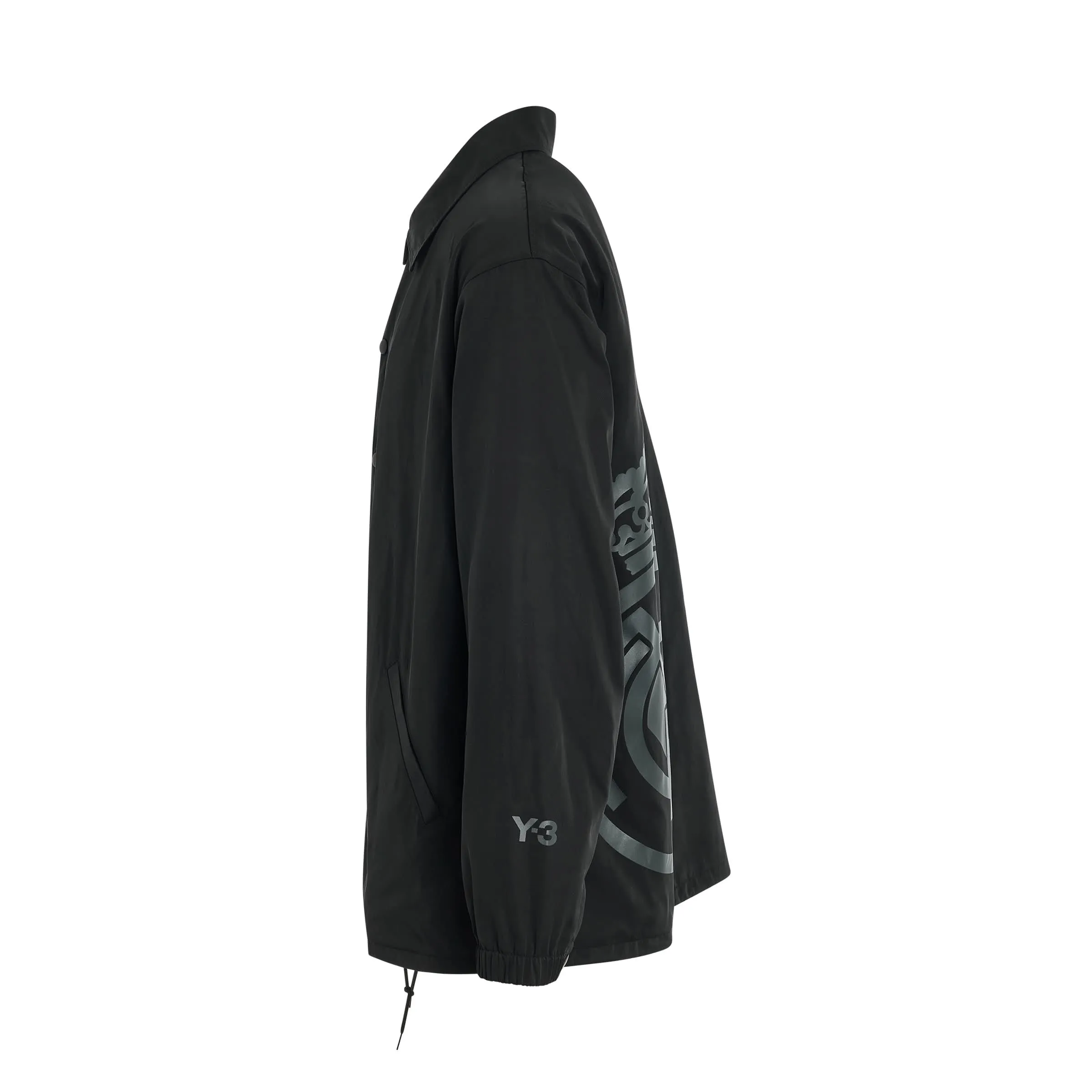 Y-3 x Real Madrid Coach Jacket in Black